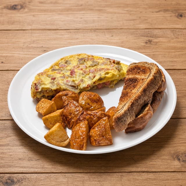 Meat Lovers Omelet.