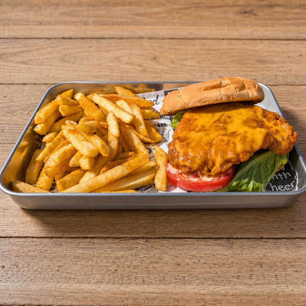 Boom Boom Chicken Sandwich.