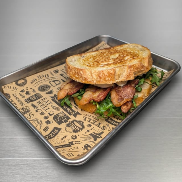 Bacon Brie Sandwich.