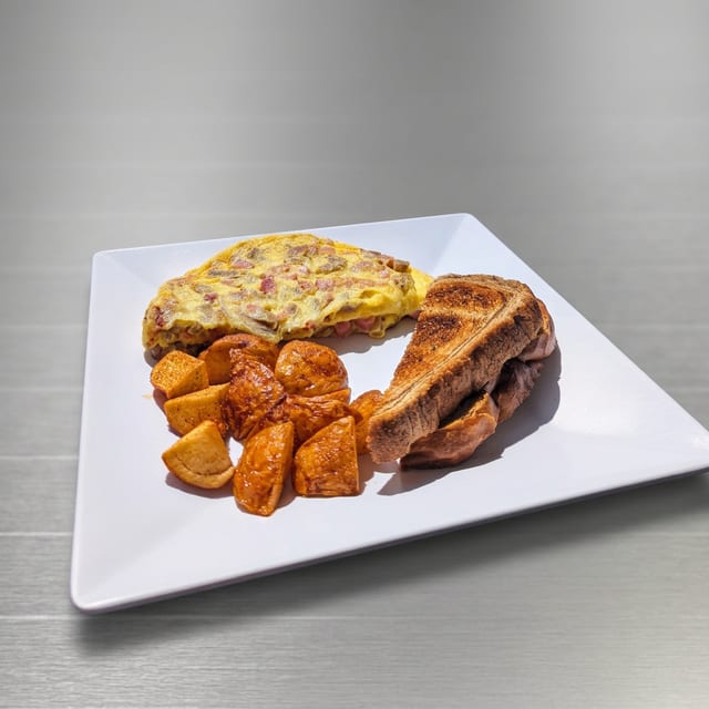 Meat Lovers Omelet.